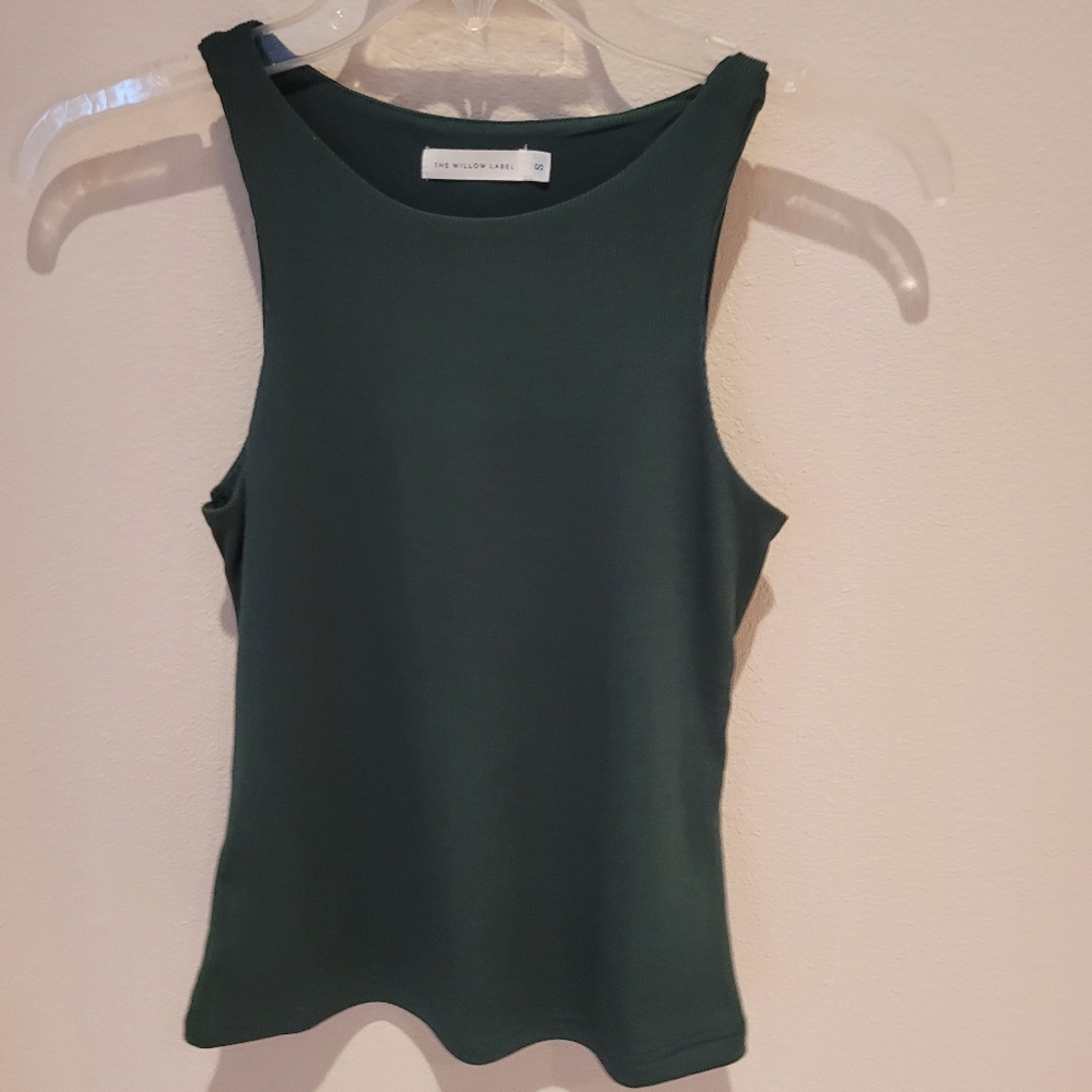 Forest Green High Quality  Tank Top